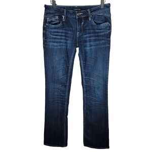 Vigoss The New York Boot Cut flap pockets denim jeans size 27